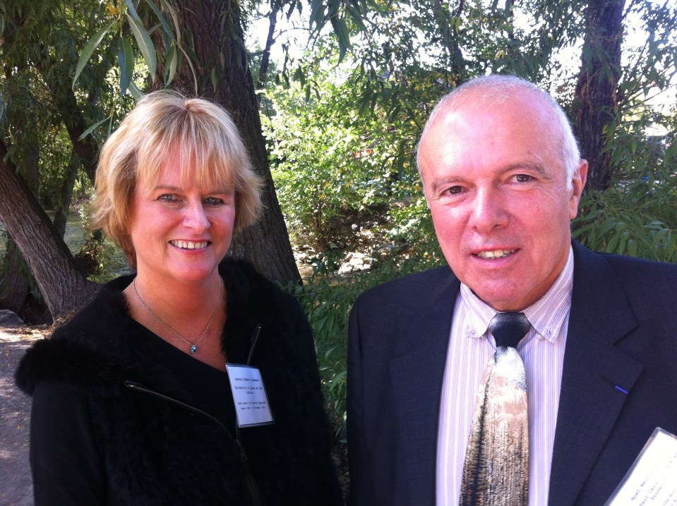 Jeanne Campbell Reesman and Noël Mauberret